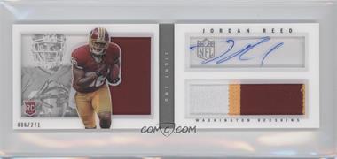 2013 Panini Playbook - Rookie Booklets - Silver Signatures #214 - Jordan Reed /271