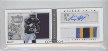 2013 Panini Playbook - Rookie Booklets - Silver Signatures #217 - Keenan Allen /299