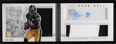 2013 Panini Playbook - Rookie Booklets - Silver Signatures #221 - Le'Veon Bell /260
