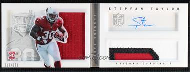 2013 Panini Playbook - Rookie Booklets - Silver Signatures #234 - Stepfan Taylor /299