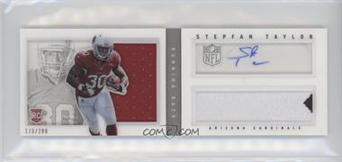 2013 Panini Playbook - Rookie Booklets - Silver Signatures #234 - Stepfan Taylor /299