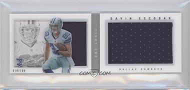 2013 Panini Playbook - Rookie Booklets - Silver #210 - Gavin Escobar /199