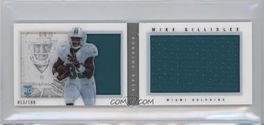 2013 Panini Playbook - Rookie Booklets - Silver #227 - Mike Gillislee /199