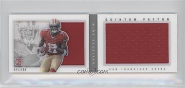 2013 Panini Playbook - Rookie Booklets - Silver #230 - Quinton Patton /199