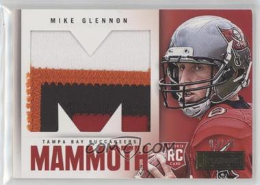2013 Panini Playbook - Rookie Mammoth Materials - Prime #28 - Mike Glennon /25 [Noted]