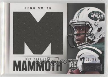2013 Panini Playbook - Rookie Mammoth Materials #11 - Geno Smith /99