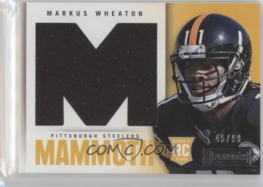 2013 Panini Playbook - Rookie Mammoth Materials #24 - Markus Wheaton /99