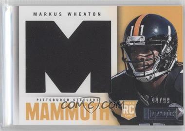 2013 Panini Playbook - Rookie Mammoth Materials #24 - Markus Wheaton /99