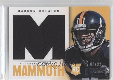 2013 Panini Playbook - Rookie Mammoth Materials #24 - Markus Wheaton /99