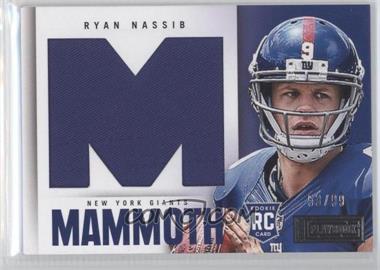 2013 Panini Playbook - Rookie Mammoth Materials #32 - Ryan Nassib /99