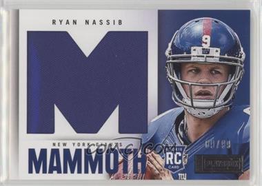 2013 Panini Playbook - Rookie Mammoth Materials #32 - Ryan Nassib /99