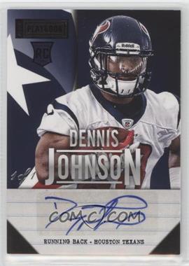 2013 Panini Playbook - Signatures - Black #128 - Dennis Johnson /1