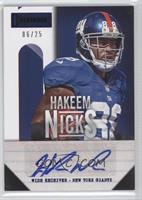 Hakeem Nicks #/25