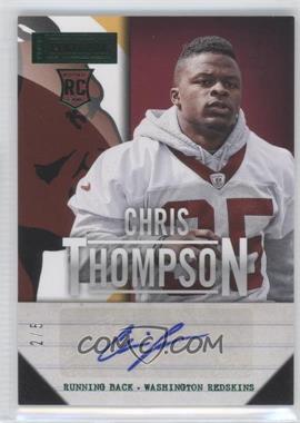 2013 Panini Playbook - Signatures - Green #113 - Chris Thompson /5