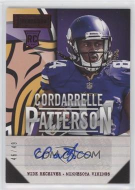 2013 Panini Playbook - Signatures - Red #117 - Cordarrelle Patterson /49