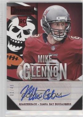 2013 Panini Playbook - Signatures - Red #172 - Mike Glennon /49