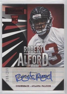 2013 Panini Playbook - Signatures - Red #185 - Robert Alford /299