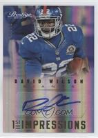 David Wilson #/99