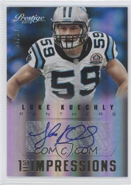 2013 Panini Prestige - 1st Impressions Signatures #16 - Luke Kuechly /99