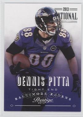 2013 Panini Prestige - [Base] - 2013 National #17 - Dennis Pitta /5