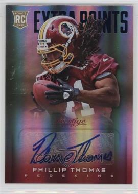 2013 Panini Prestige - [Base] - Extra Points Blue Signatures #274 - Rookie - Phillip Thomas