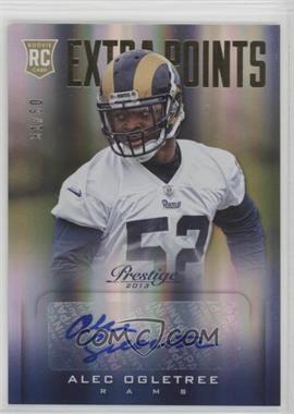 2013 Panini Prestige - [Base] - Extra Points Gold Signatures #205 - Rookie - Alec Ogletree /50 [Noted]