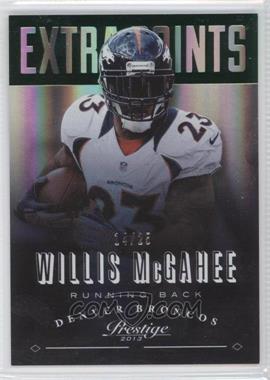 2013 Panini Prestige - [Base] - Extra Points Green #61 - Willis McGahee /25