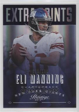 2013 Panini Prestige - [Base] - Extra Points Purple #126 - Eli Manning /100