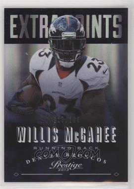 2013 Panini Prestige - [Base] - Extra Points Purple #61 - Willis McGahee /100