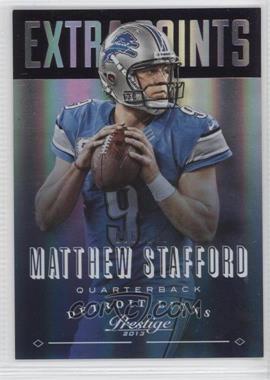 2013 Panini Prestige - [Base] - Extra Points Purple #64 - Matthew Stafford /100