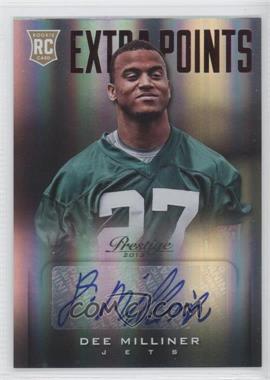 2013 Panini Prestige - [Base] - Extra Points Red Signatures #226 - Rookie - Dee Milliner