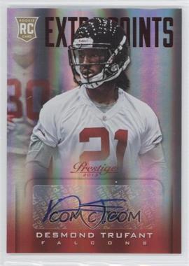 2013 Panini Prestige - [Base] - Extra Points Red Signatures #262 - Rookie - Desmond Trufant