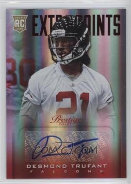 2013 Panini Prestige - [Base] - Extra Points Red Signatures #262 - Rookie - Desmond Trufant