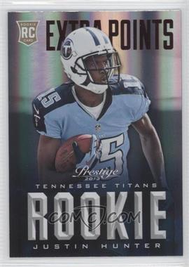 2013 Panini Prestige - [Base] - Extra Points Red #247 - Rookie - Justin Hunter