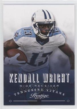 2013 Panini Prestige - [Base] #190 - Kendall Wright