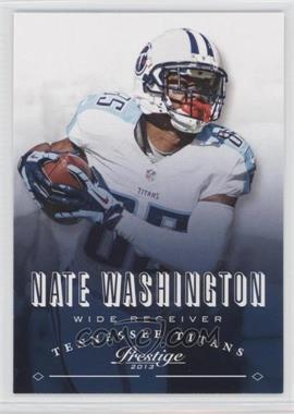 2013 Panini Prestige - [Base] #191 - Nate Washington