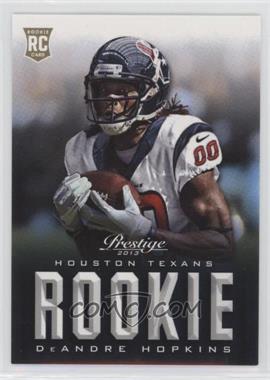 2013 Panini Prestige - [Base] #225.2 - SP Image Variation - DeAndre Hopkins (00 uniform number)