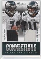 Michael Vick, DeSean Jackson #/299