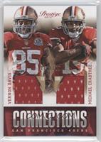 Vernon Davis, Michael Crabtree #/199