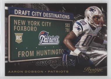 2013 Panini Prestige - Draft City Destinations #17 - Aaron Dobson