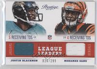 Mohamed Sanu, Justin Blackmon #/299