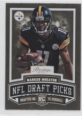 2013 Panini Prestige - NFL Draft Picks - Gold #14 - Markus Wheaton