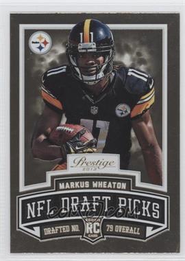 2013 Panini Prestige - NFL Draft Picks - Gold #14 - Markus Wheaton