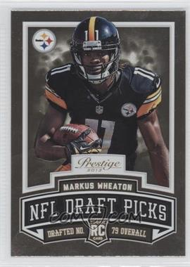 2013 Panini Prestige - NFL Draft Picks - Gold #14 - Markus Wheaton