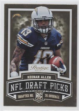 2013 Panini Prestige - NFL Draft Picks - Gold #7 - Keenan Allen