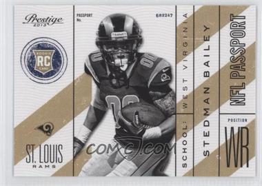 2013 Panini Prestige - NFL Passport #30 - Stedman Bailey