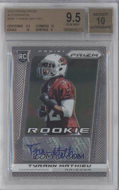 2013 Panini Prizm - Autographs #296 - Tyrann Mathieu [BGS 9.5 GEM MINT]