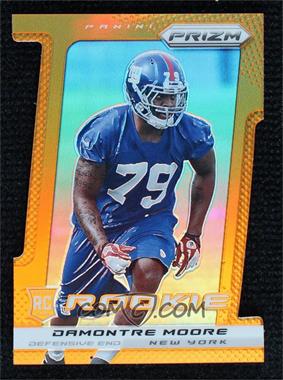 2013 Panini Prizm - [Base] - Orange Die-Cut Prizm #220 - Damontre Moore /50