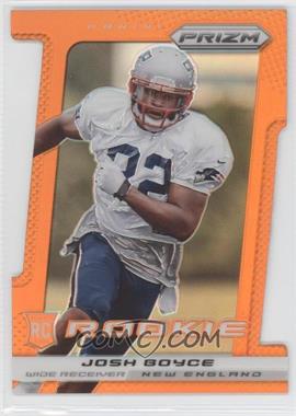 2013 Panini Prizm - [Base] - Orange Die-Cut Prizm #250 - Josh Boyce /50