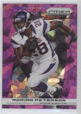 2013 Panini Prizm - [Base] - Purple Cracked Ice Prizm #124 - Adrian Peterson /40